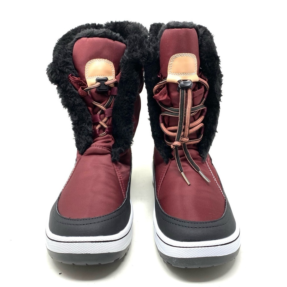 Wanderlust Women’s Hanna Warm Lined winter boots burgundy - Picture 3 of 7